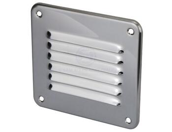 Vent - Roll Edge Louvre Stainless Steel