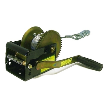 Jarrett Winch 6m 5mm Cable Snap Hook 1-Speed 5:1 700kg Boat Marine Trailer Car