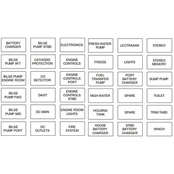 BEP Label Set-Cc-1 Contour Connect Cb'S