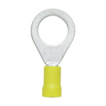 Ring Terminal Yellow 5.3mm 10Pk Qkd39