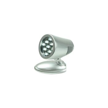 Light Bulkhead S/Grey 9 Super Bright Led