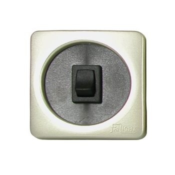 Switch Twin 60mm Square Chrome