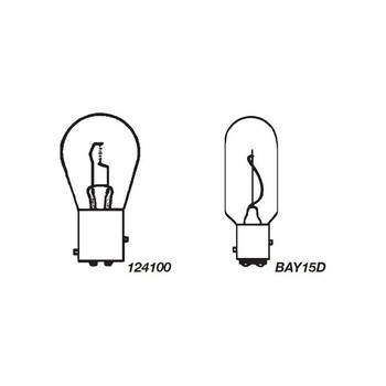 Bulb Bayonet 12V 21/5W Bay15D