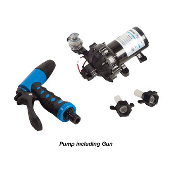 Pump Washdown Whale W/Gun 12V 17L 70Psi