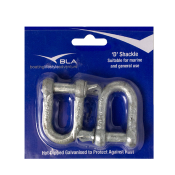 Shackle Dee Galv 8Mm Pk - P2