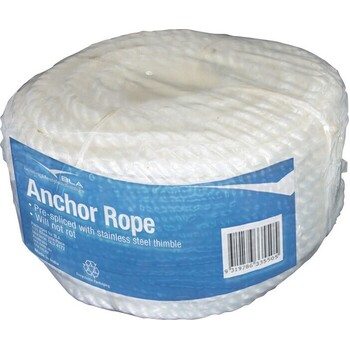 Rope Silver Anchor Coil 6Mmx30M