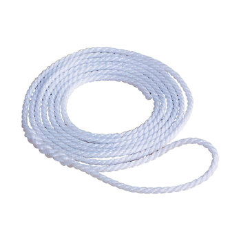 Rope Lanyard Silver 6Mmx4M