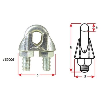 Grip Wire Rope Galv 1/8