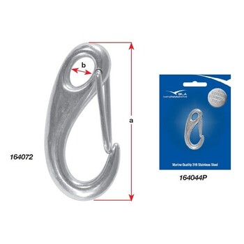 Hook Snap Cast G316 S/S 50Mm