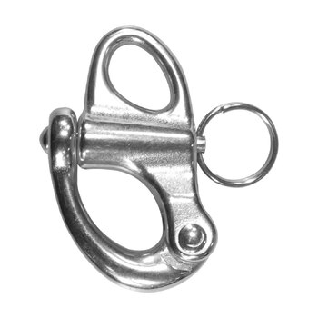 Fixed Snap Shackle 316G Stainless Steel 55mm