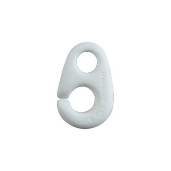 Clip Sister White Nylon 10Mm Eye