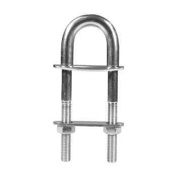 U Bolt 316G Stainless Steel Stepped 10mm x 75mm