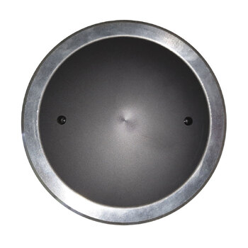 Deck Plate Alloy Black Lid 150mm