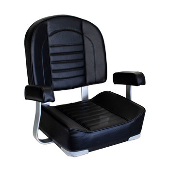 Seat Deluxe Hi Back Black With Arms