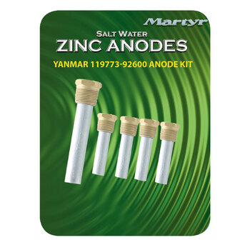 Titan Replacement Zinc Anode Kit Yanmar 119773-92600