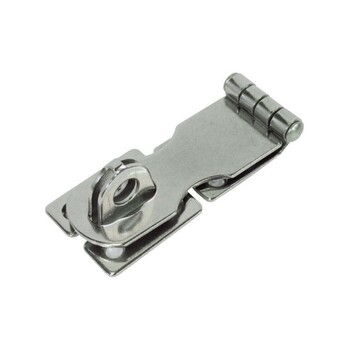 Easterner Hasp & Staple Pressed S/S 70Mm