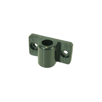 Mount Bracket T/S Tube End Post Blk Nyl