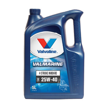 Valmarine Inboard 25W-40 Eng Oil 5Ltr @3