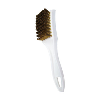 Star Brite Small Plastic Utility Brush Brass Bristles