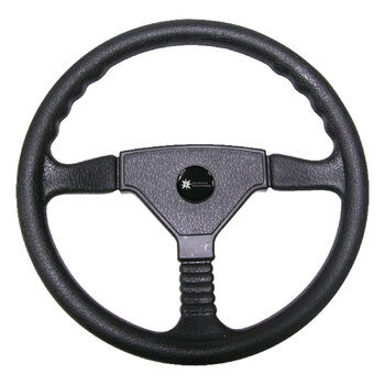 Wheel Champion Dlx Blk Pvc 340Mm Inc Med