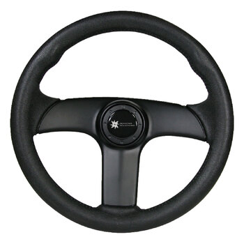 Wheel Viper Blk/Blk Pvc 340Mm Inc Med