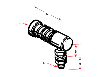 Dometic BALL JOINT 5/16 UNF T/S 30 SERIES