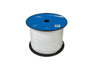 Rope 8 Plait Polyester Nat 4Mmx500M