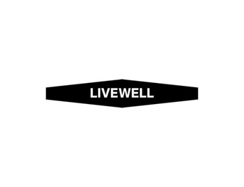 Actuator Knob Decal Black/White Livewell