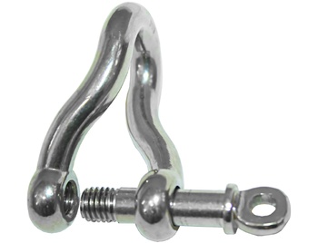 RWB Shackle Twisted S/S 8mm