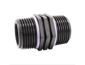 RWB Hex Nipple Hose Connector M-M Bsp 1/2