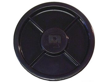 RWB Port Lid Only -100mm Blk