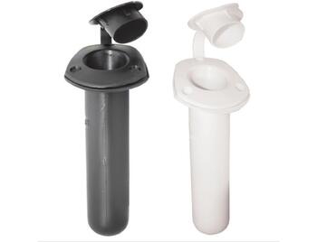 RWB Rod Hold Plast &Cap White