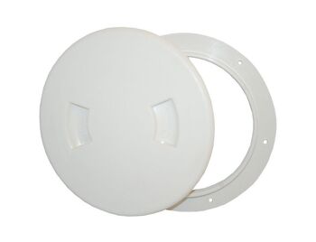 RWB Inspection Port Full Cover White