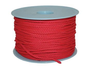 8P VB Cord 3mm x 100M Red