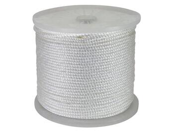 Sinking Rope 250m 6mm White 450kg Break Strain Ideal for Crab Pot