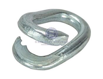 Split Link 4mm Zinc Plated