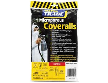 Coverall Microporous Xl 20 Pack