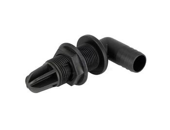 Aerator Head 90° 3/4" Nylon Black