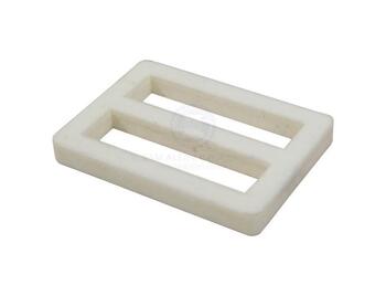 Canopy Buckle Nylon Suit 25mm Webbing White - Pack Of 10