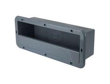 Side Pocket Holder Rectangular Grey