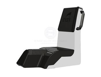 Seat Shark Ultra With Side Grips White