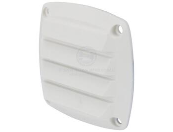 Vent Nylon Louvre Square 85mm White - Pack Of 50