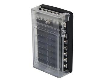 Fuse Block 12P Pos /Neg Compact with Screw Terminals