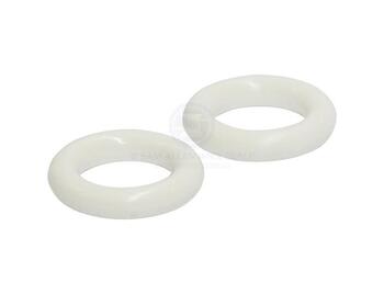 37 X 22 White Nylon Ring 2 Pack