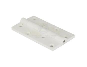 Hinge 100 X40mm Nylon White 10 Pair