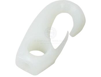 White Nylon Hook 6mm