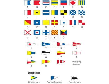 Code Flag 'A' Size 3 915 X 760mm