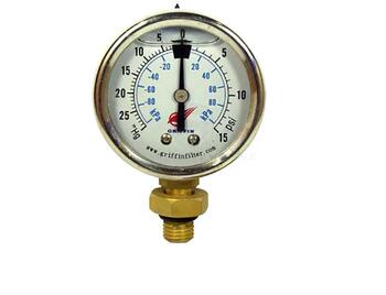 Diesel Filter Pressure Gauge Dm Double Manifold