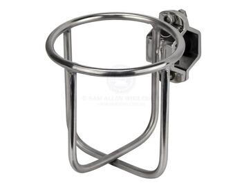 Drink holder SS 85mm rail mount