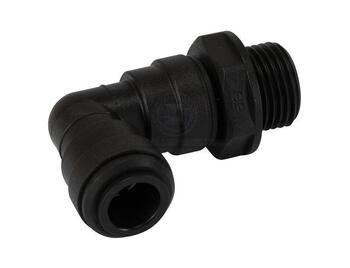 John Guest Adaptor 90° Swivel 12mm Tube To 1/2" Bspm - Pack Of 10